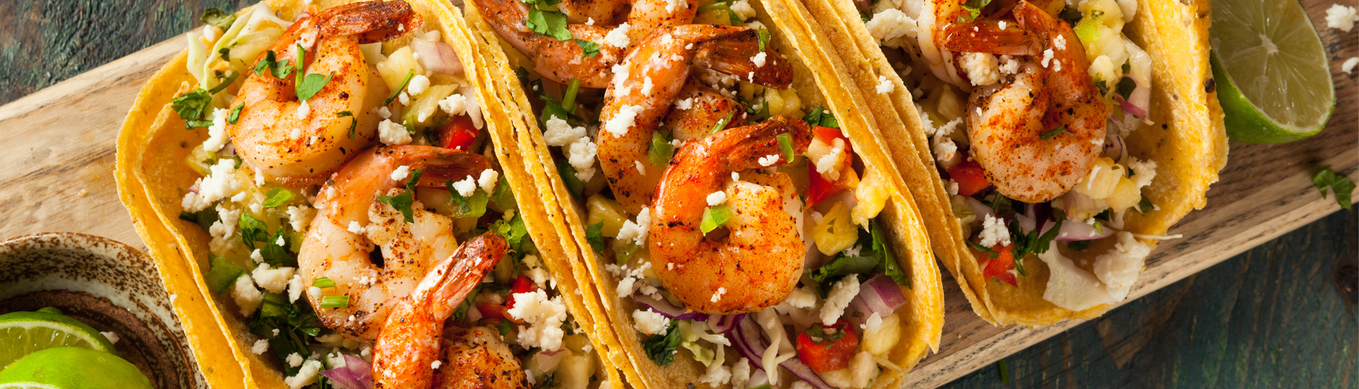 Mexican Taco Prawns